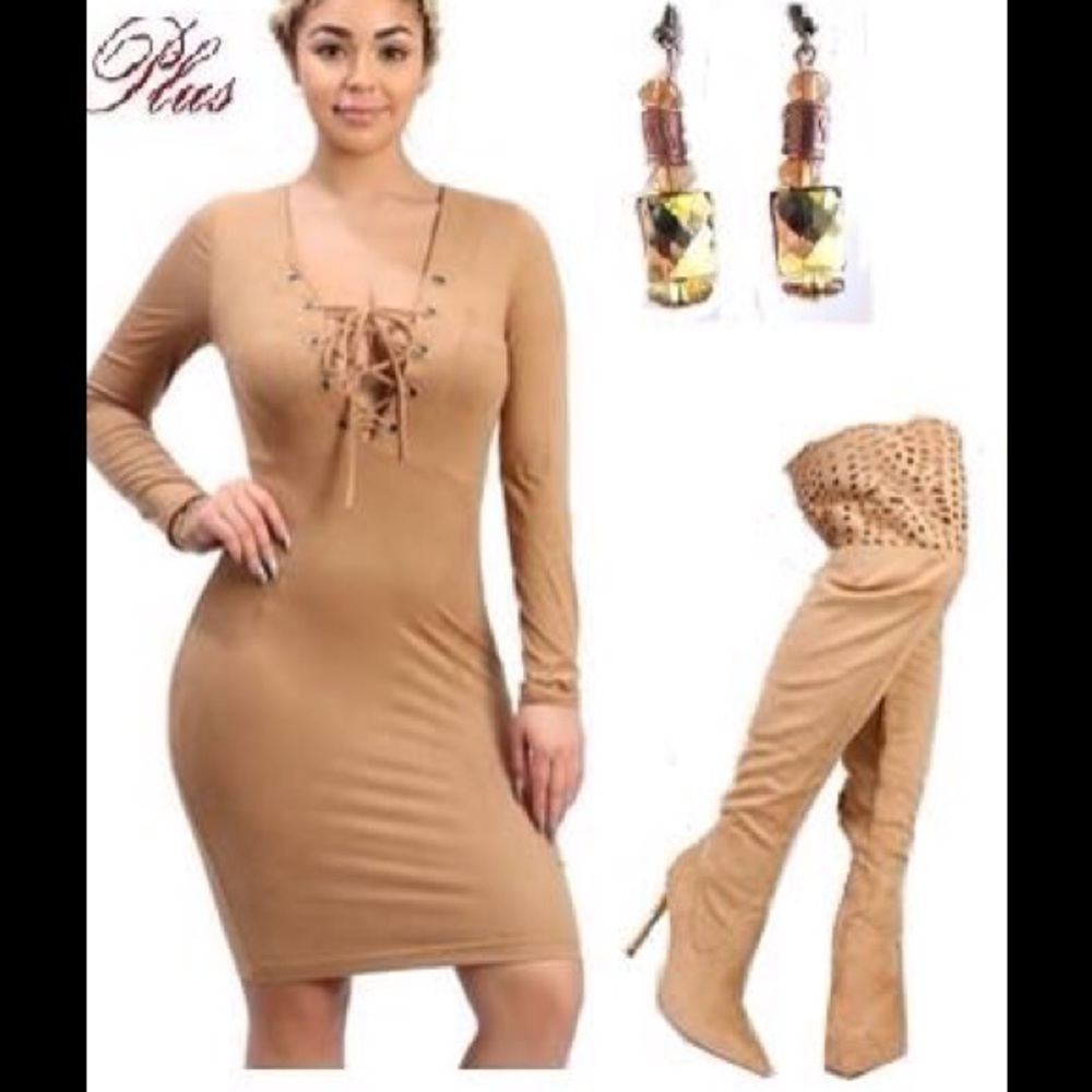 Lace up Dress.