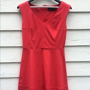 Knee-length business causal dress