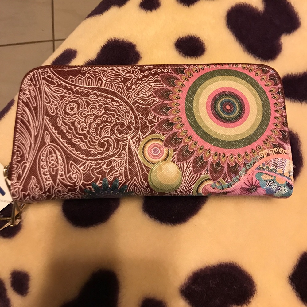 Floral wallet