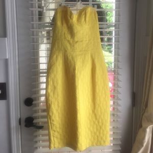 Asos Yellow Cocktail Dress! Never Worn.