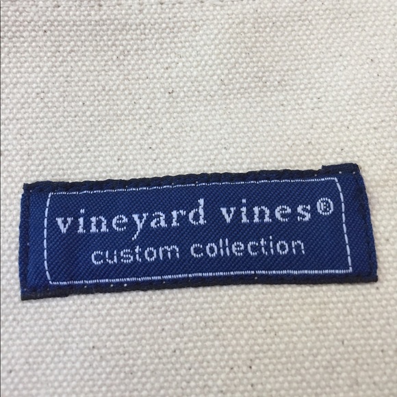 🐳SOLD🐳Vineyard Vines Tote Bag Custom LG NEW - Picture 6 of 7