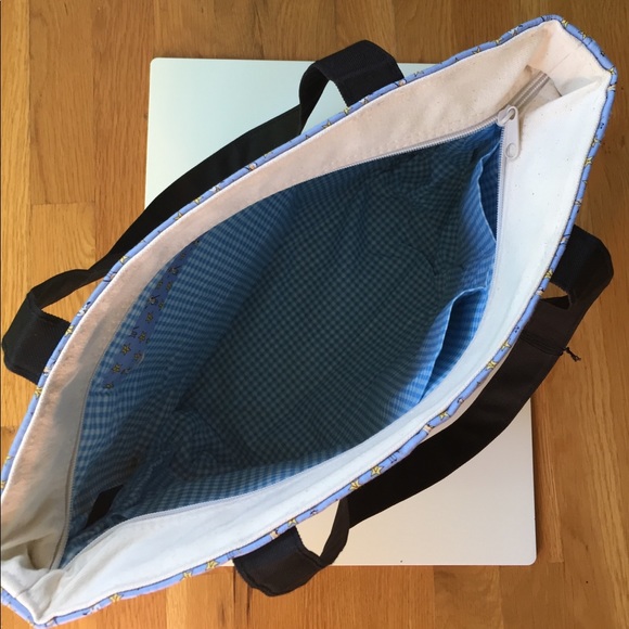 🐳SOLD🐳Vineyard Vines Tote Bag Custom LG NEW - Picture 4 of 7