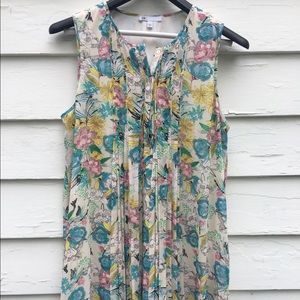 Floral print mini-dress