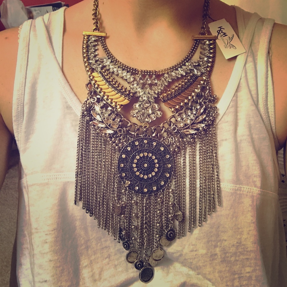 Goldtone & Silvertone Necklace