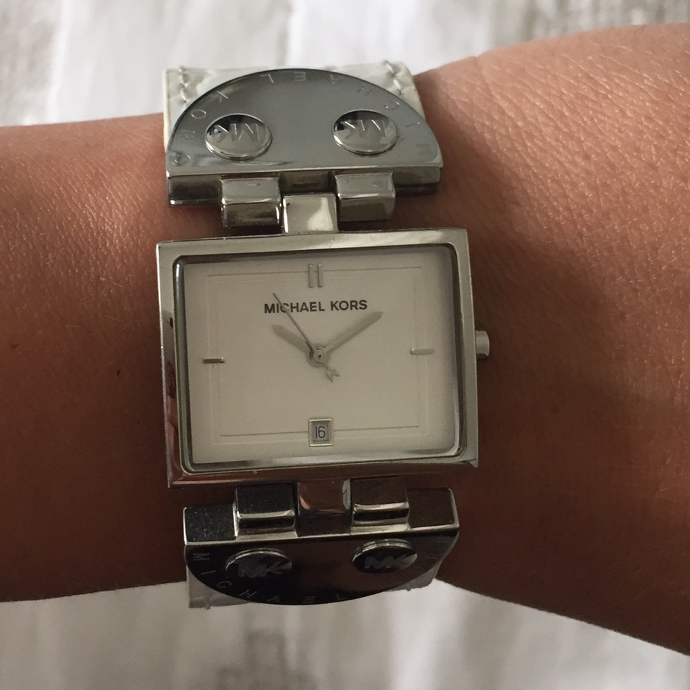 Michael Kors white watch