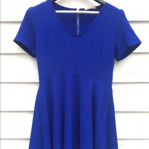 Short sleeve skater style dress