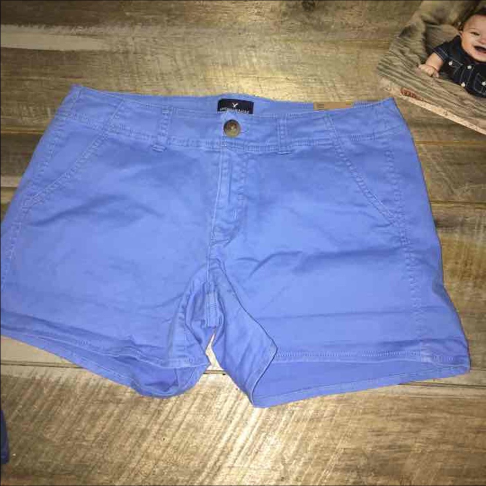 American Eagle denim shorts size 8