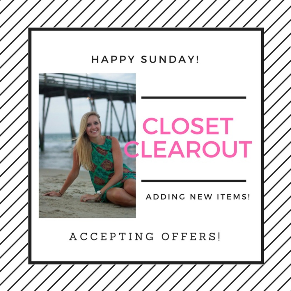 Closet Clearout!!! Accepting offers!!!