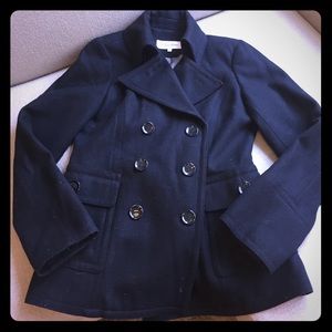 Calvin Klein wool-blend peacoat, size 4