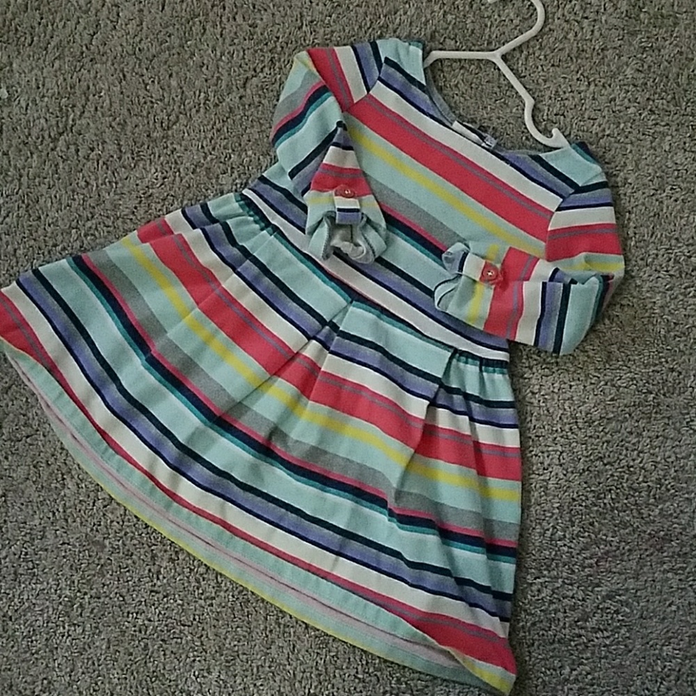 Striped toddler dress