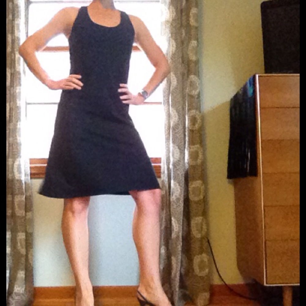 Nau Black S Racerback Camber dress