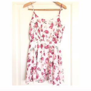 Floral Chiffon Dress 🌷🌸🌺