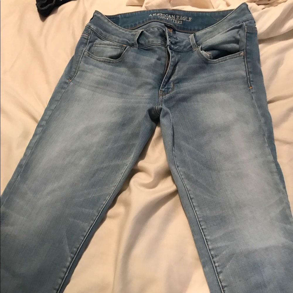 American Eagle Artist Crop Size 14