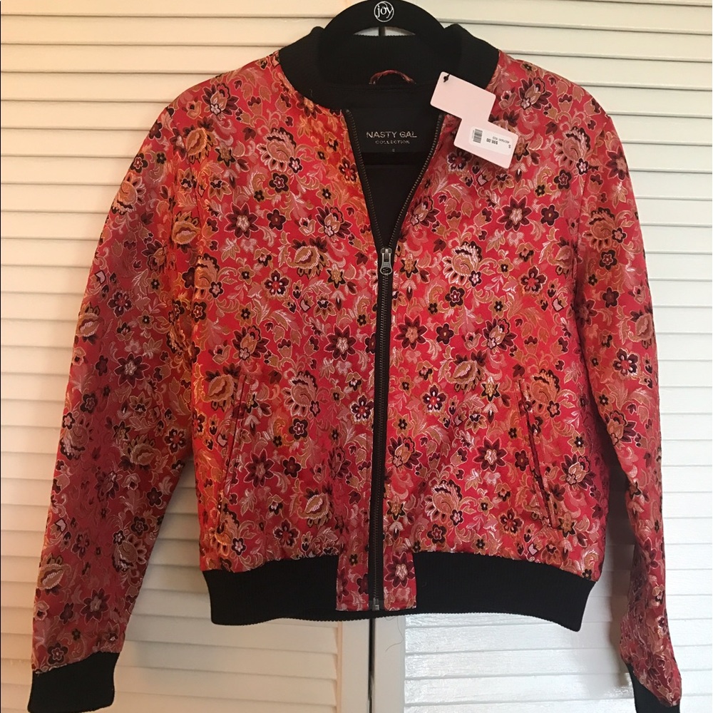 Nasty Gal bomber