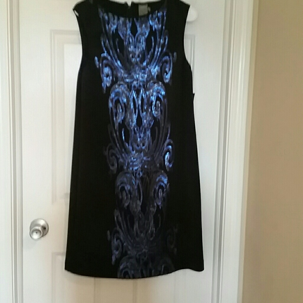 Beautiful Black Sequined Dress