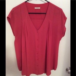 Pleione Cap Sleeve Blouse