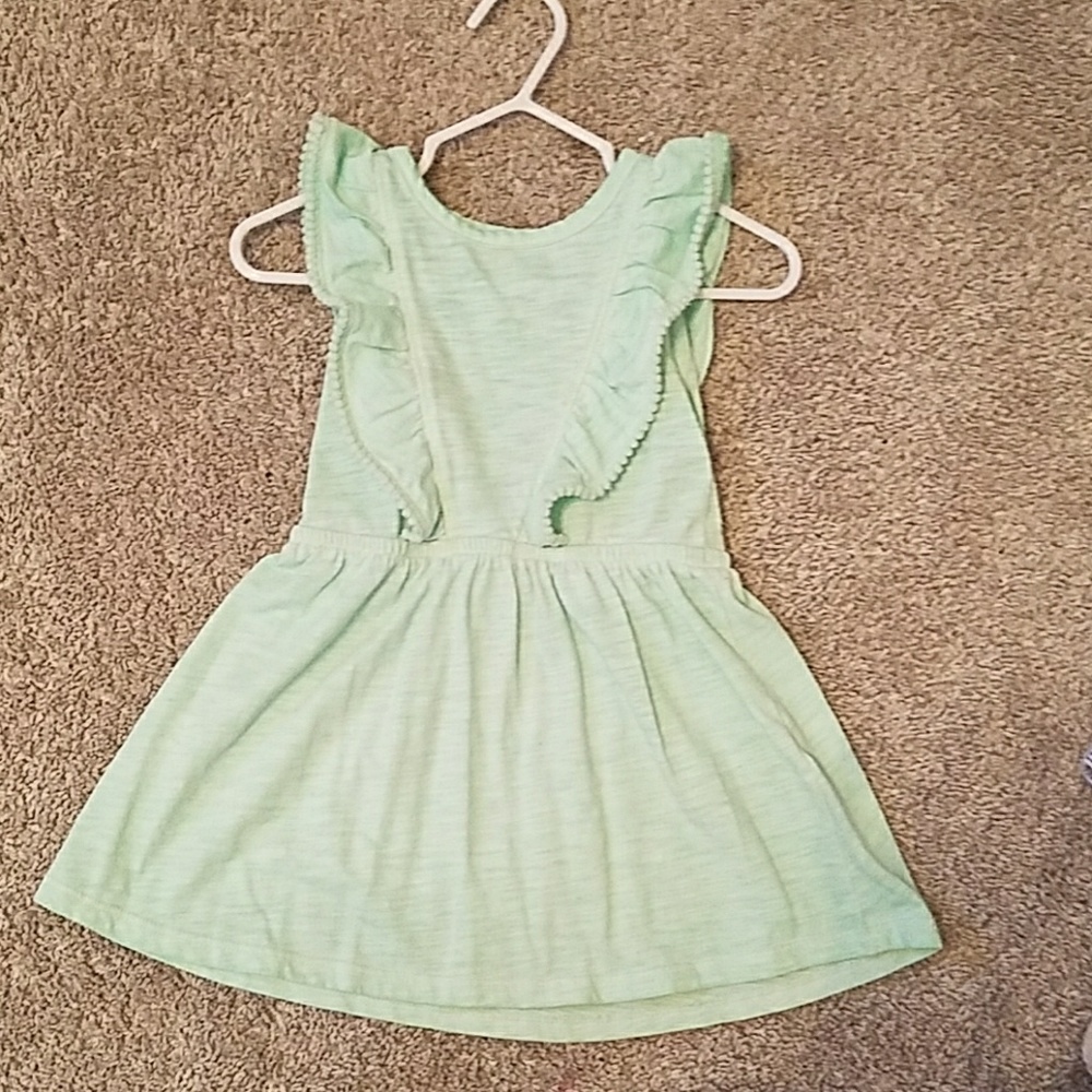 Mint green toddler dress