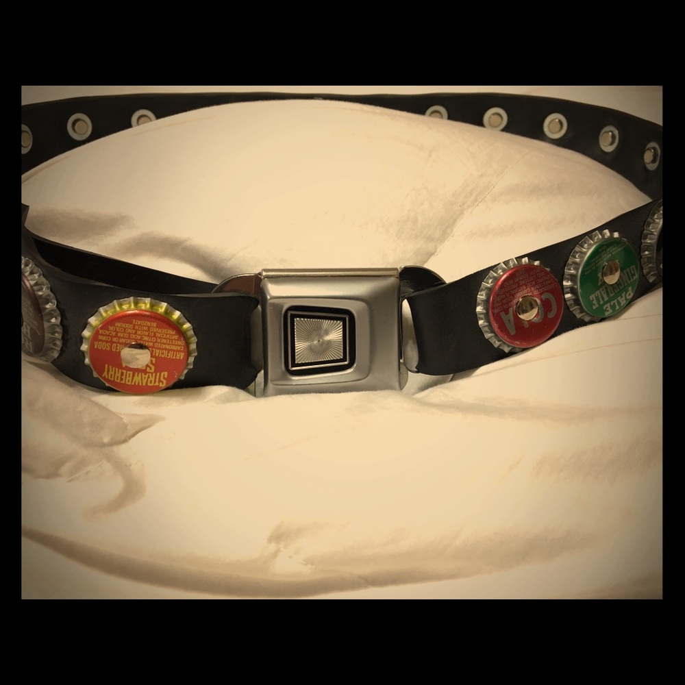 Bottle cap belt
