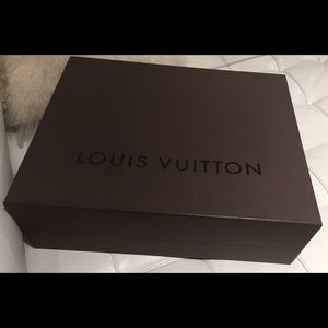Authentic Louis Vuitton boot box