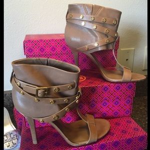 Tory Burch Graham ankle cuff sandal heeled boot