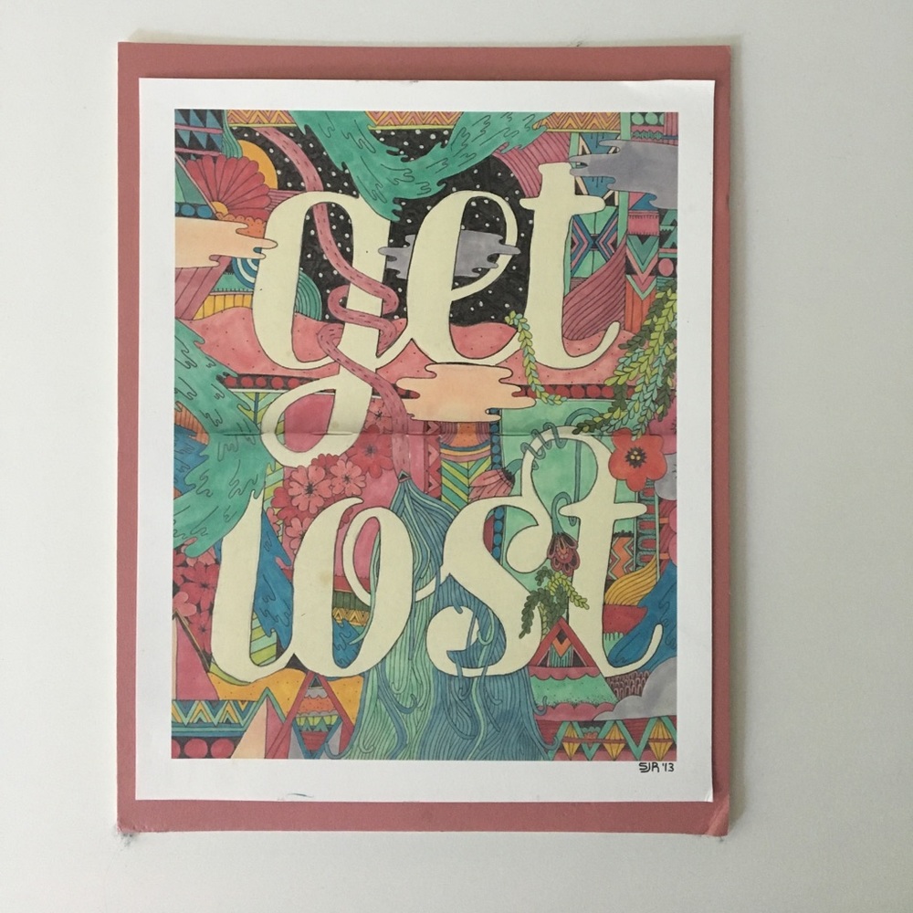 GET LOST artwork //