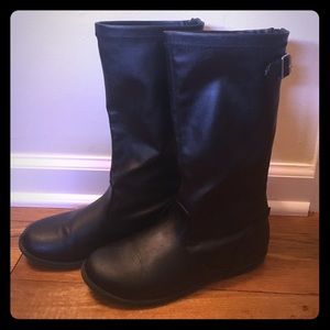 Kenneth Cole Reaction Mid-Calf Black Boot Sz 6.5