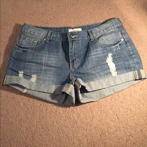 Jean shorts