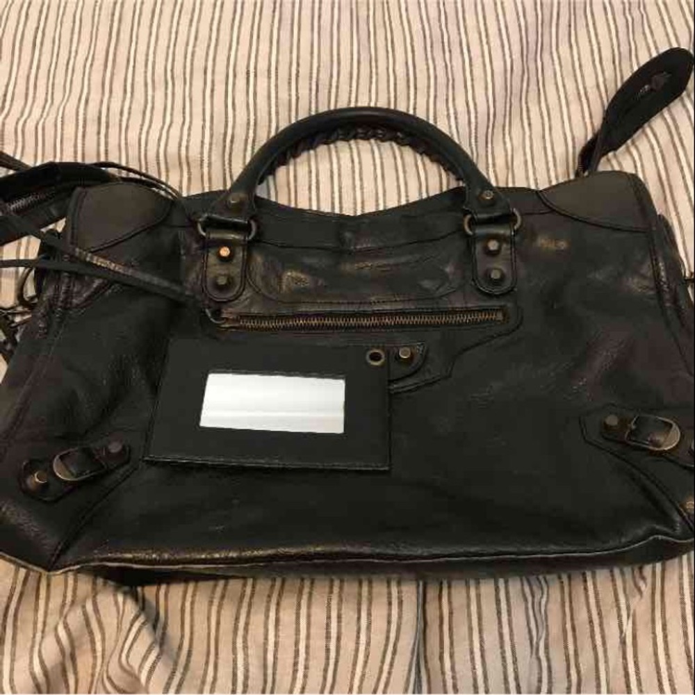 Balenciaga City (Agneau) - Black