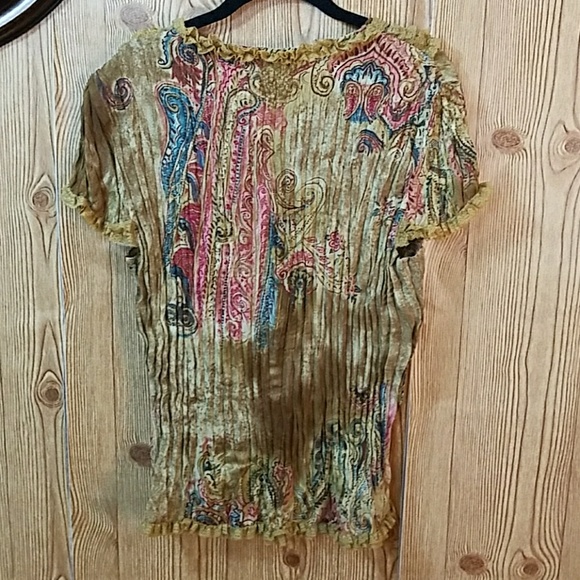 ♀NWOT Piano Blouse♀ - Picture 3 of 4