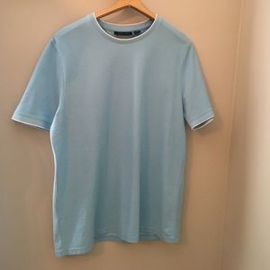Men's blue T-shirt