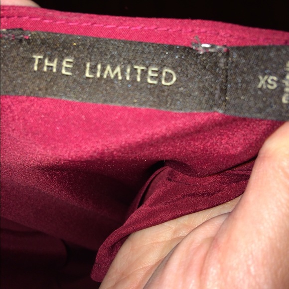 The Limited size XS burgundy dress - Picture 4 of 4