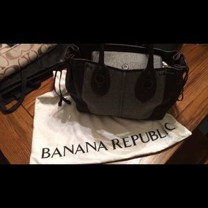 Banana Republic purse with dust cover bag