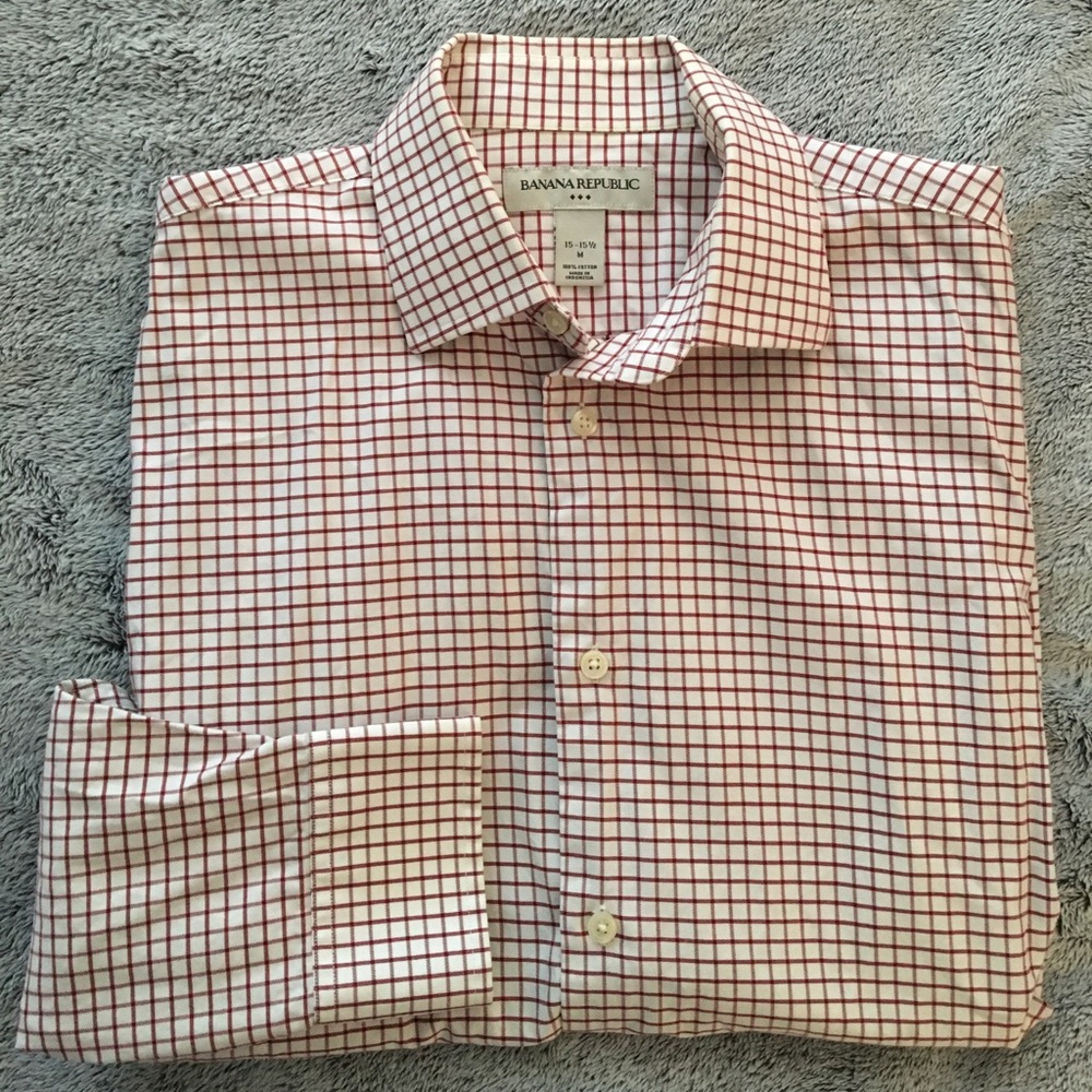 100% cotton button down shirt