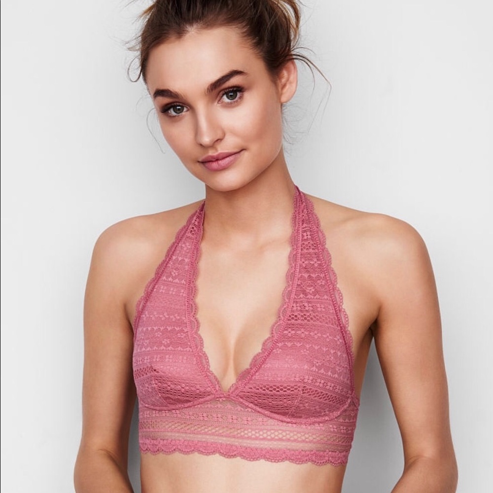 VS Ling Line Halter Bralette