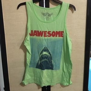Jaws parody Men's tank top