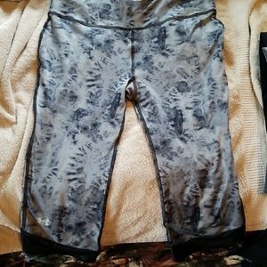Under armour workout capris