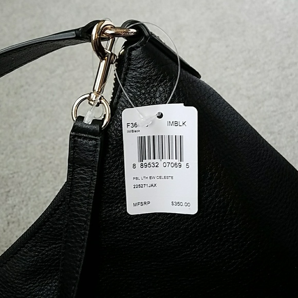 NEW Coach Small East/West Celeste Convertible Hobo - Picture 3 of 5