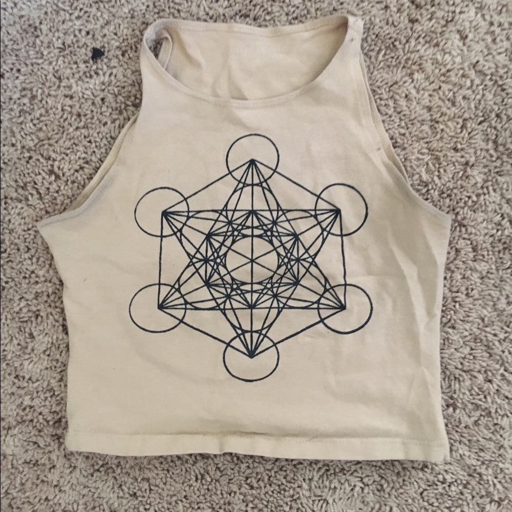 Sacred geometry tank top