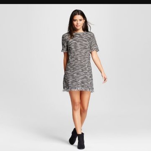 NWOT Tweed Sweater dress - Picture 1 of 3