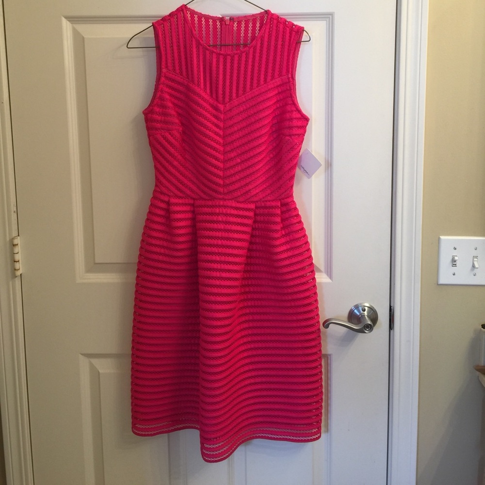 NWT halogen hot pink dress