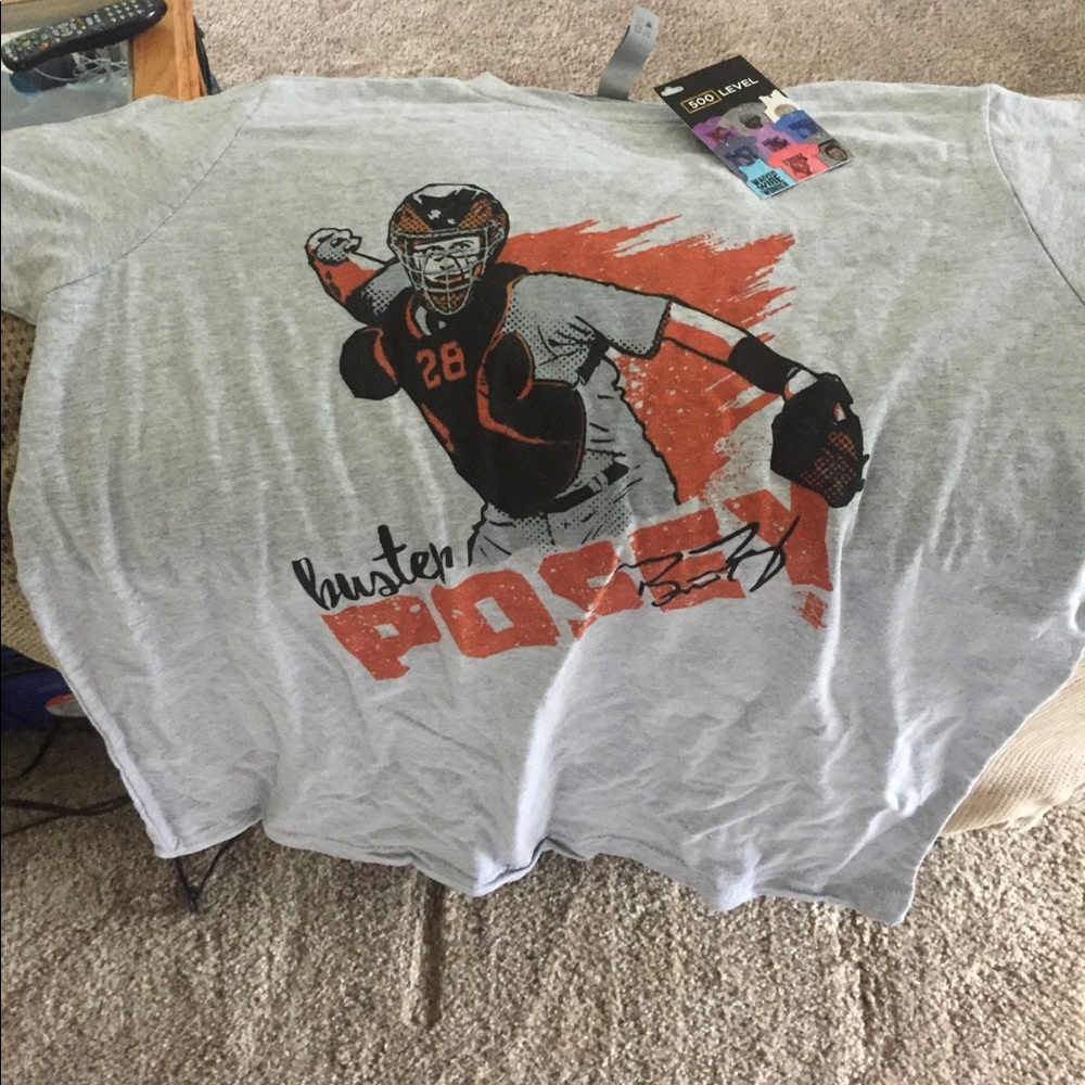 buster posey tshirt