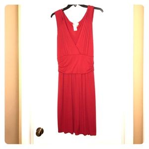 Never worn summer red/pinkish dress.