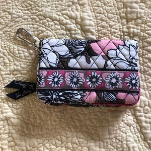 Vera Bradley Mocha Rouge wallet