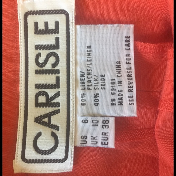 Vintage silk pants - Picture 4 of 4