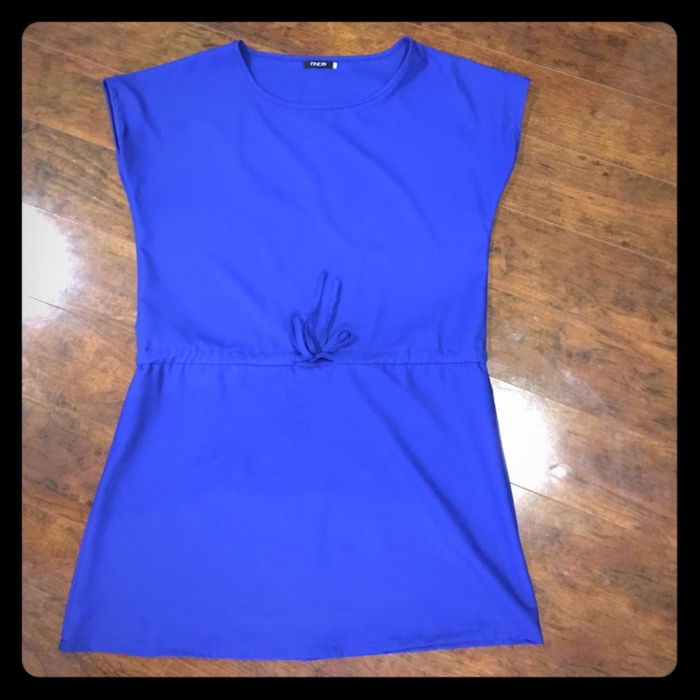 Blue dress