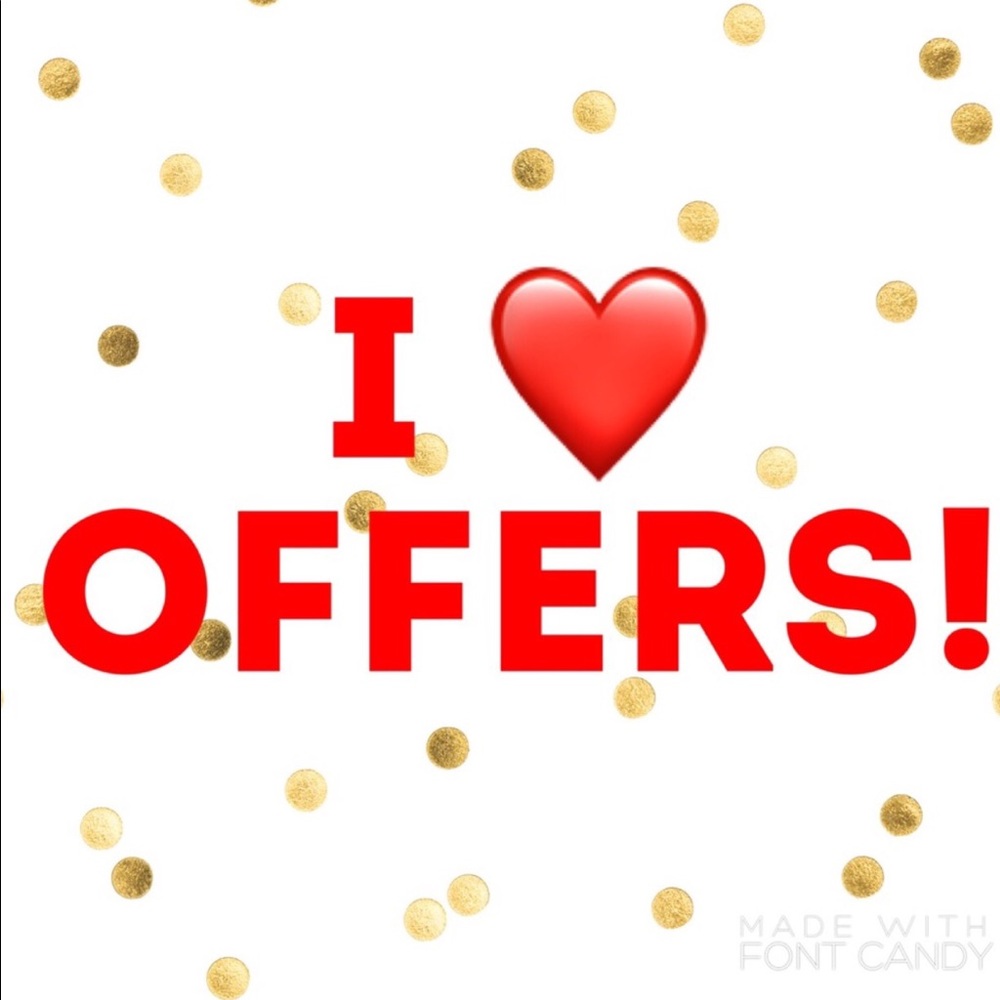 I consider all offers. Single items and Bundles.
