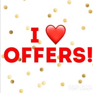 I consider all offers. Single items and Bundles.