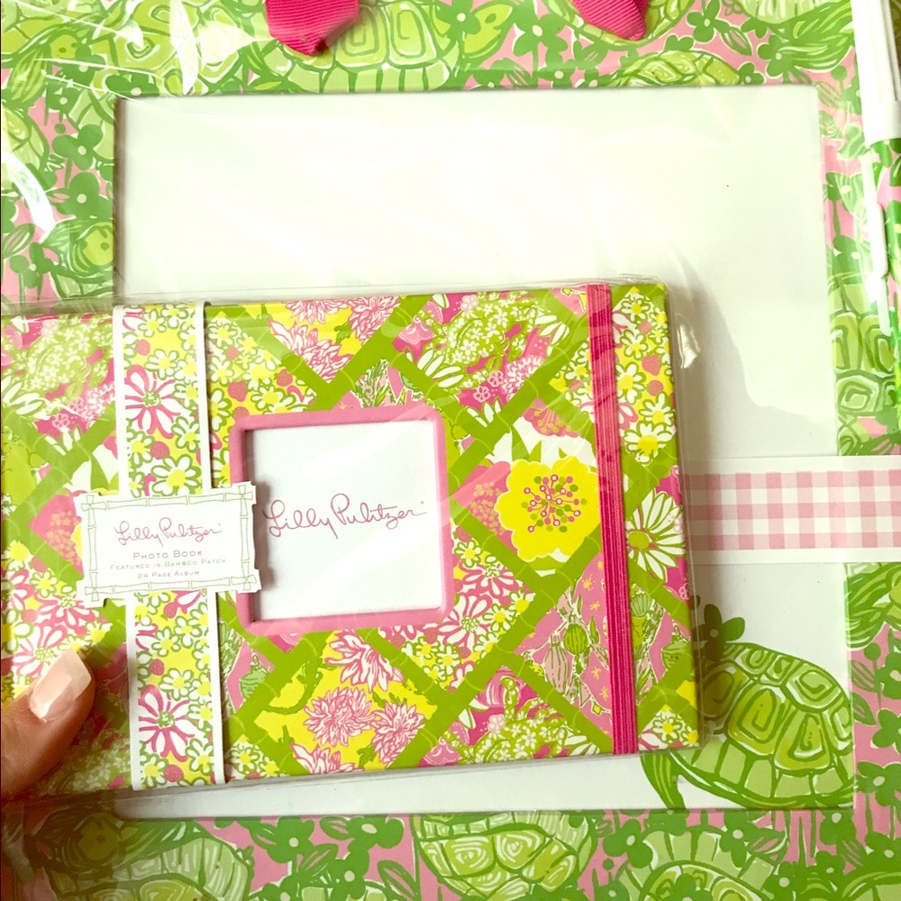 Lilly Pulitzer Dry Erase Board and Photo Album