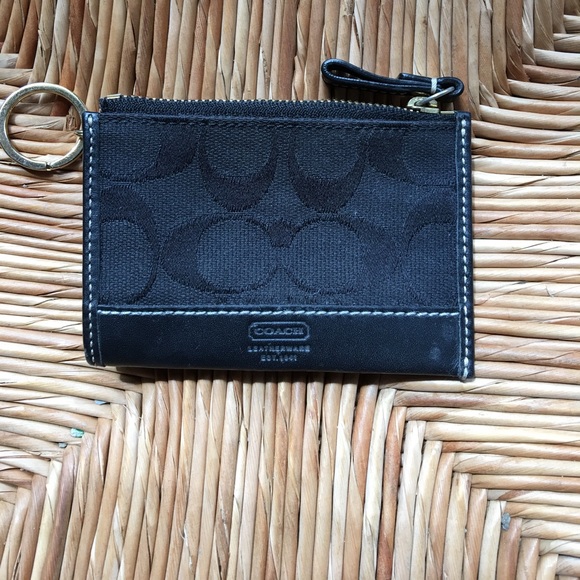 Coach signature card case keychain - Picture 1 of 3