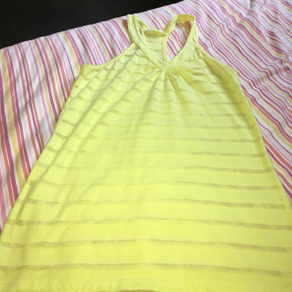 Yellow tank top